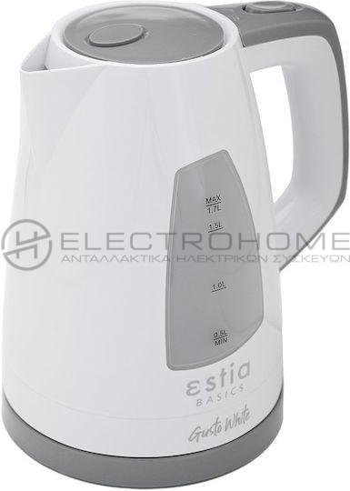 ΒΡΑΣΤΗΡΑΣ ΕSTIA GUSTO WHITE 2200W 1.7LT 2