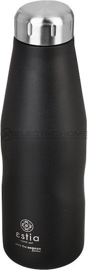 TRAVEL FLASK MIDNIGHT BLACK 500ML 1