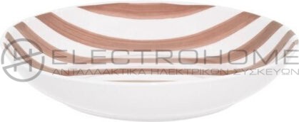 Estia Ligne Πιάτο Βαθύ Ροζ με Διάμετρο 20cm  1