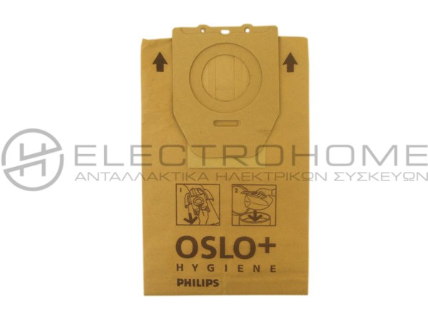 ΣΑΚΟΥΛΑ ΣΚΟΥΠΑΣ PHILIPS OSLO SET 5 ΤΕΜ + 2 ΦΙΛΤΡΑ 2