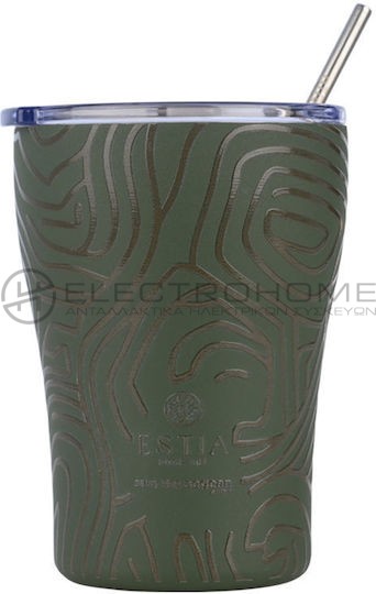 COFFEE MUG ESTIA OLIVE FLOW StA 350ML 1