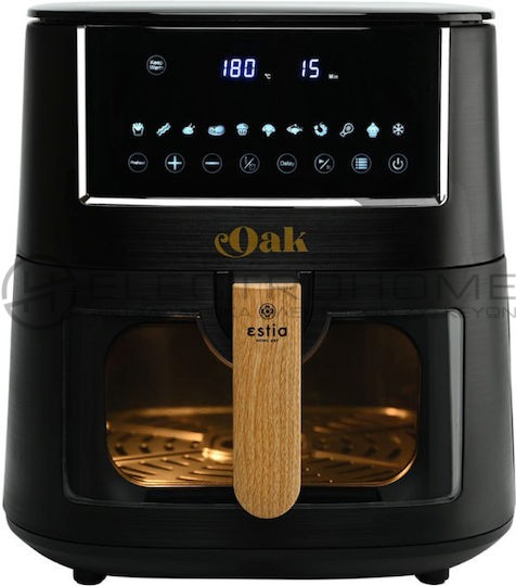 Estia Oak Air Fryer 7.2lt Μαύρο 1