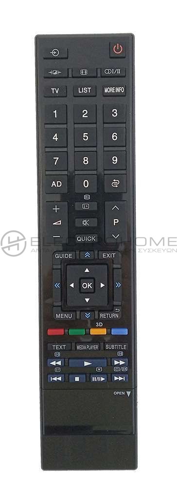 Control τηλεόρασης TOSHIBA 1