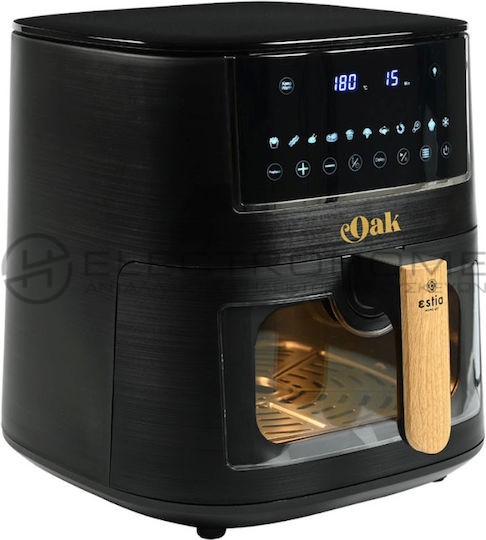 Estia Oak Air Fryer 7.2lt Μαύρο 2